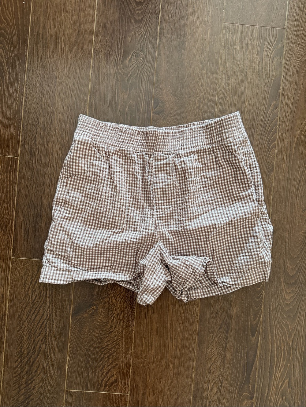 ASOS Brown Gingham Men's Shorts